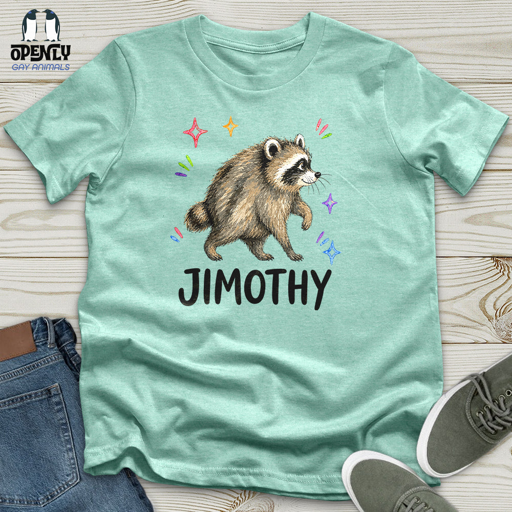 Jimothy’s Sparkle Strut Unisex T-Shirt