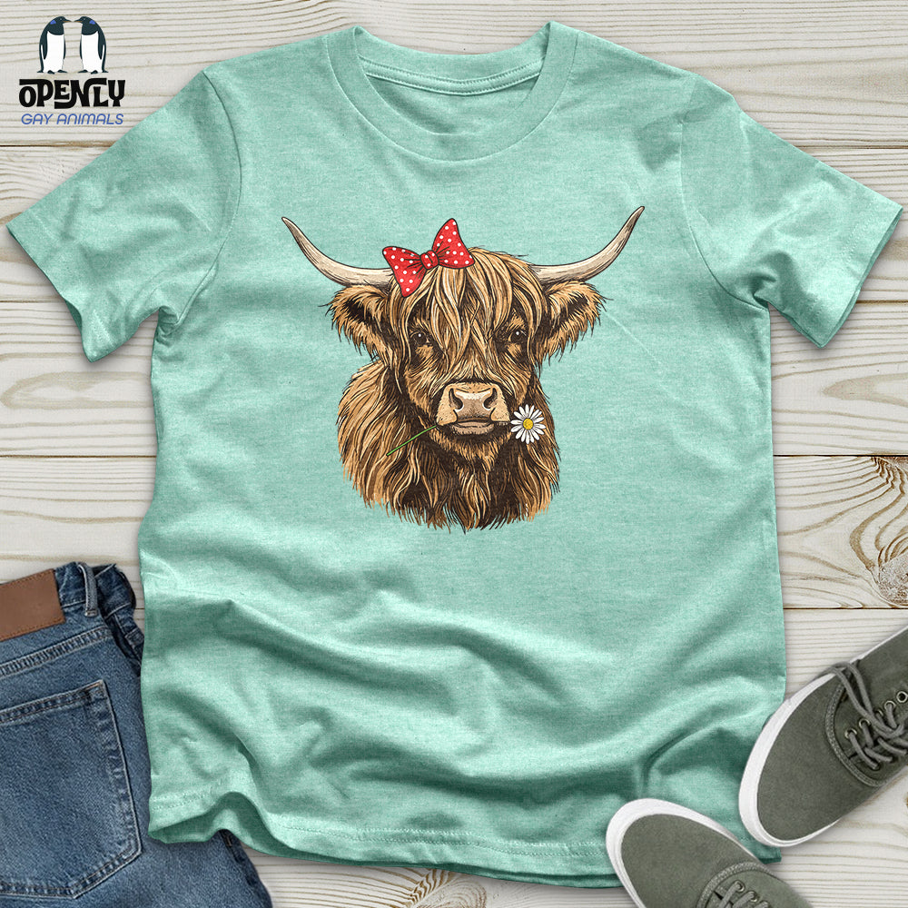 Fluffy Highlander Unisex T-Shirt