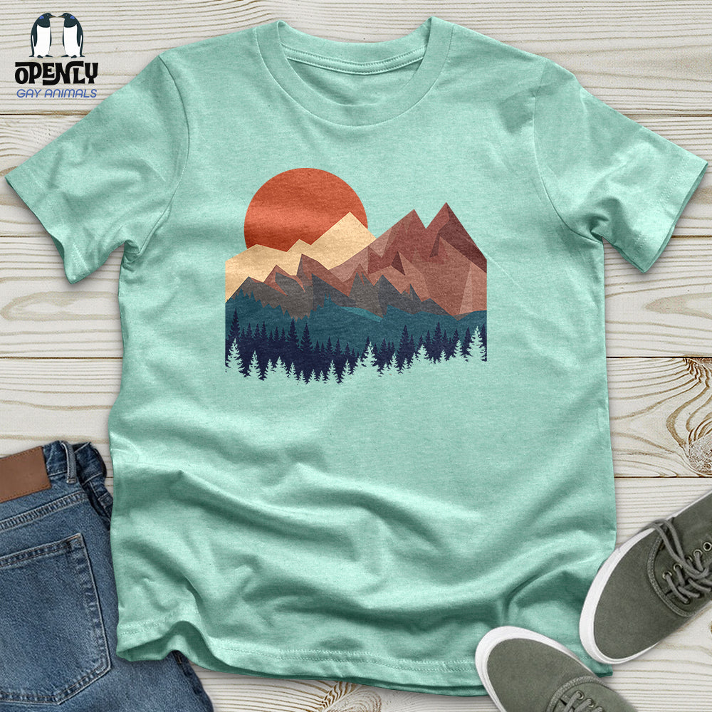 Mountain Landscape Unisex T-Shirt