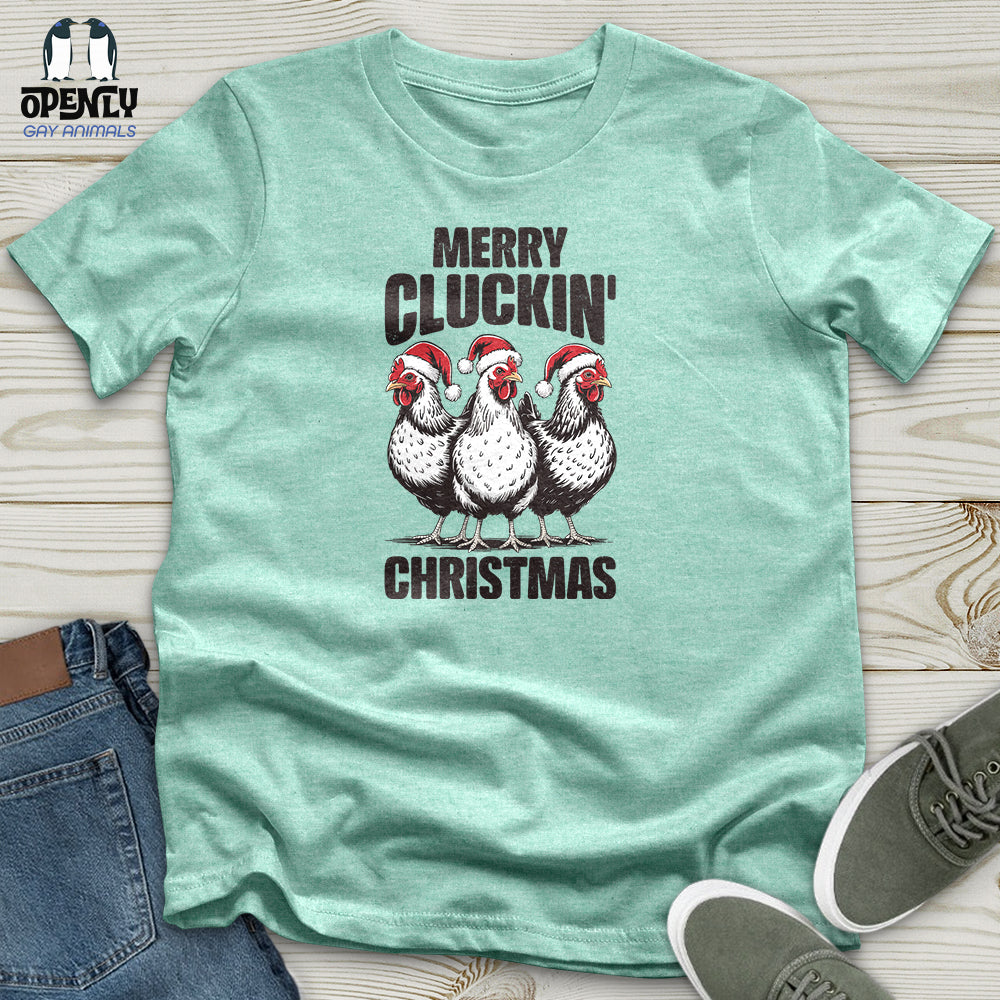 Merry Cluckin Unisex T-Shirt