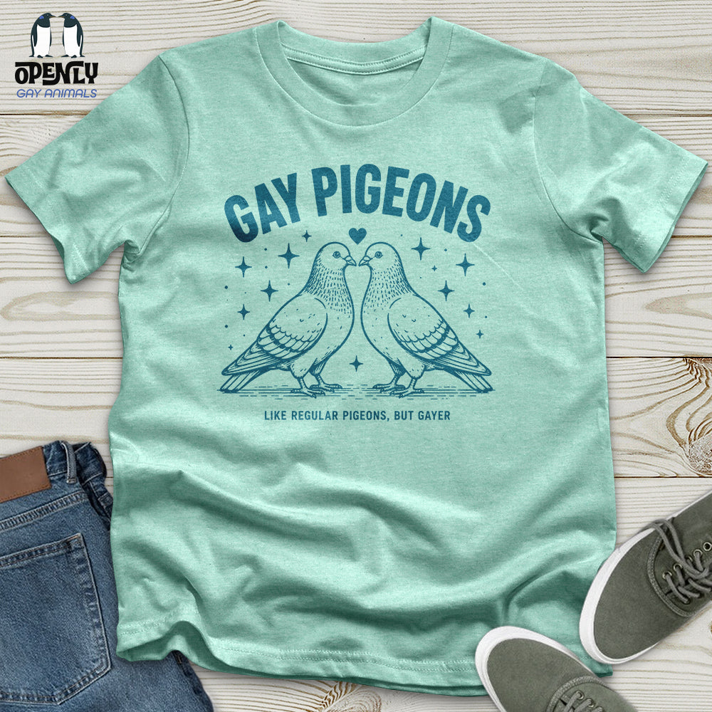 Gay Pigeons Unisex T-Shirt