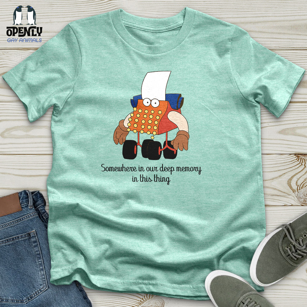 Somewhere in Our Deep Memory Unisex T-Shirt