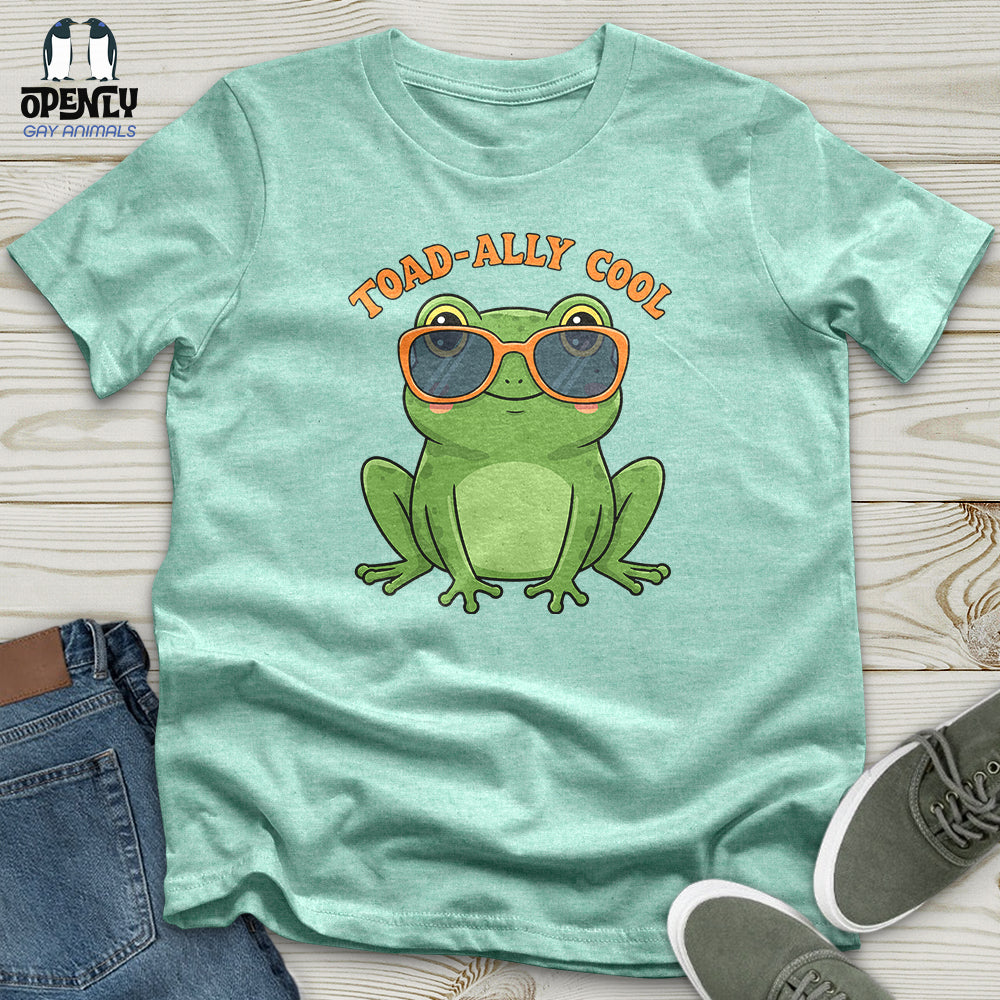 Toad-Ally Cool Unisex t-shirt