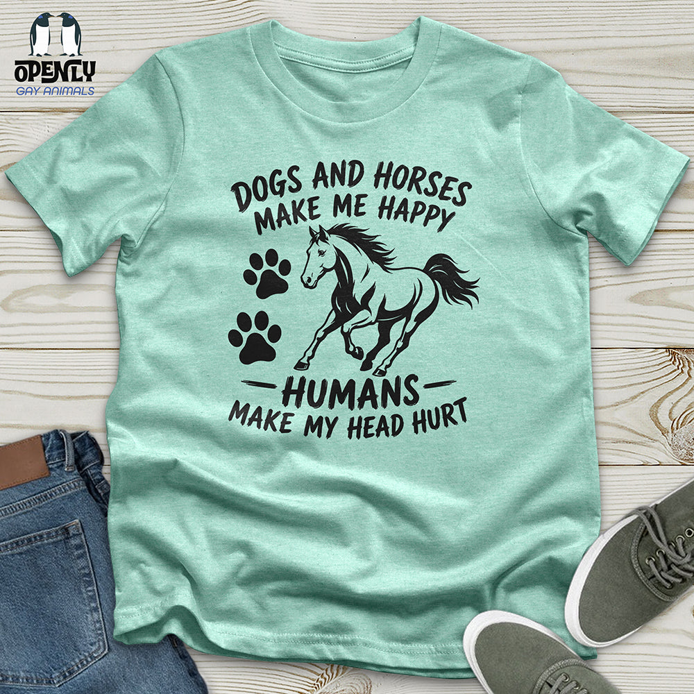 Humans Make My Head Hurt Unisex T-Shirt