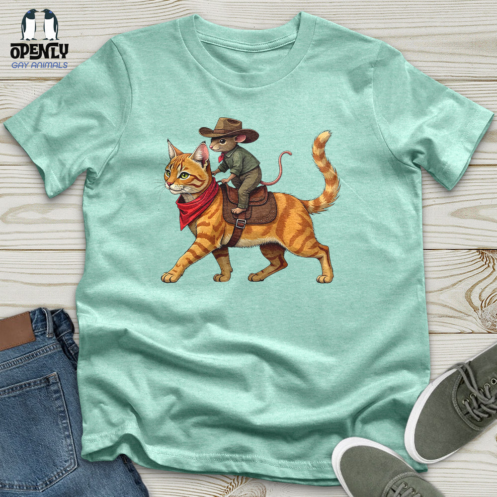 Sheriff Whiskers & the Saddle Mouse Unisex T-Shirt