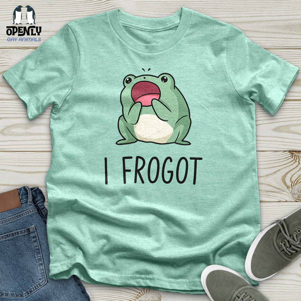 I Frogot Unisex t-shirt