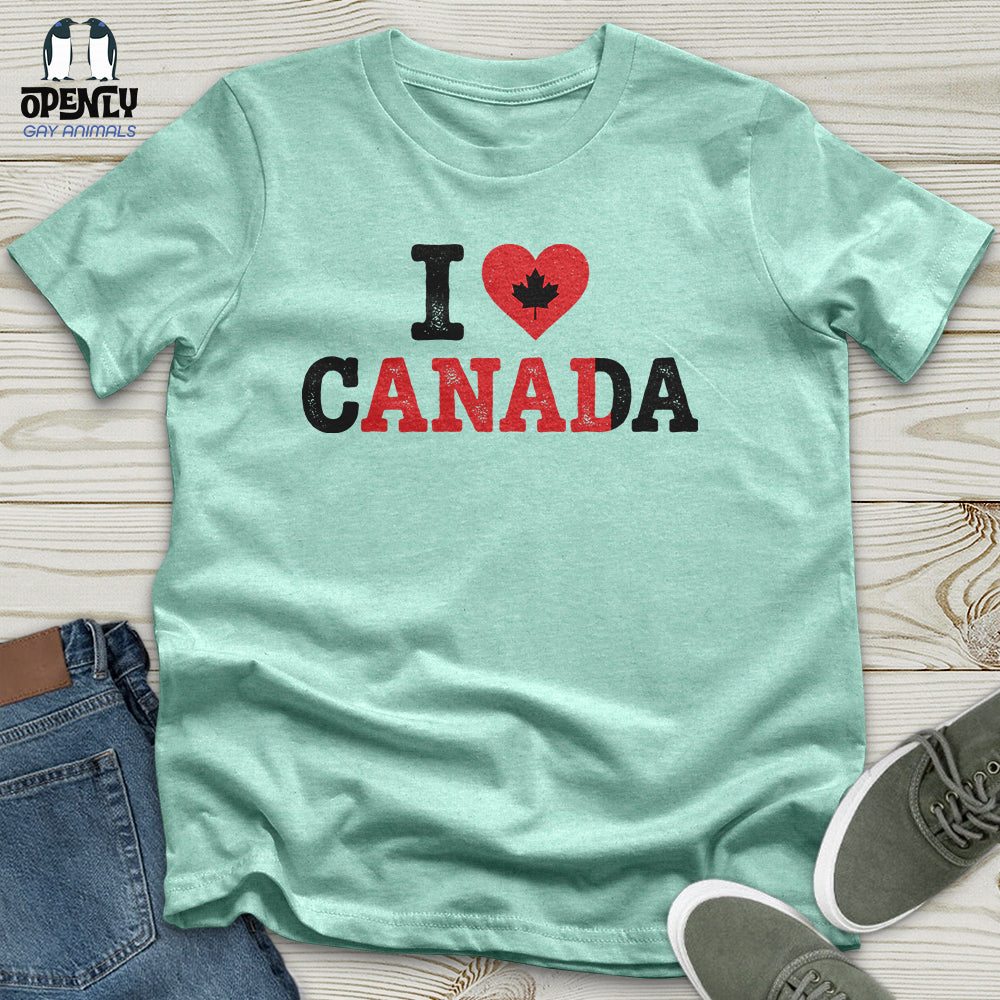 I Love Canada Unisex T-Shirt