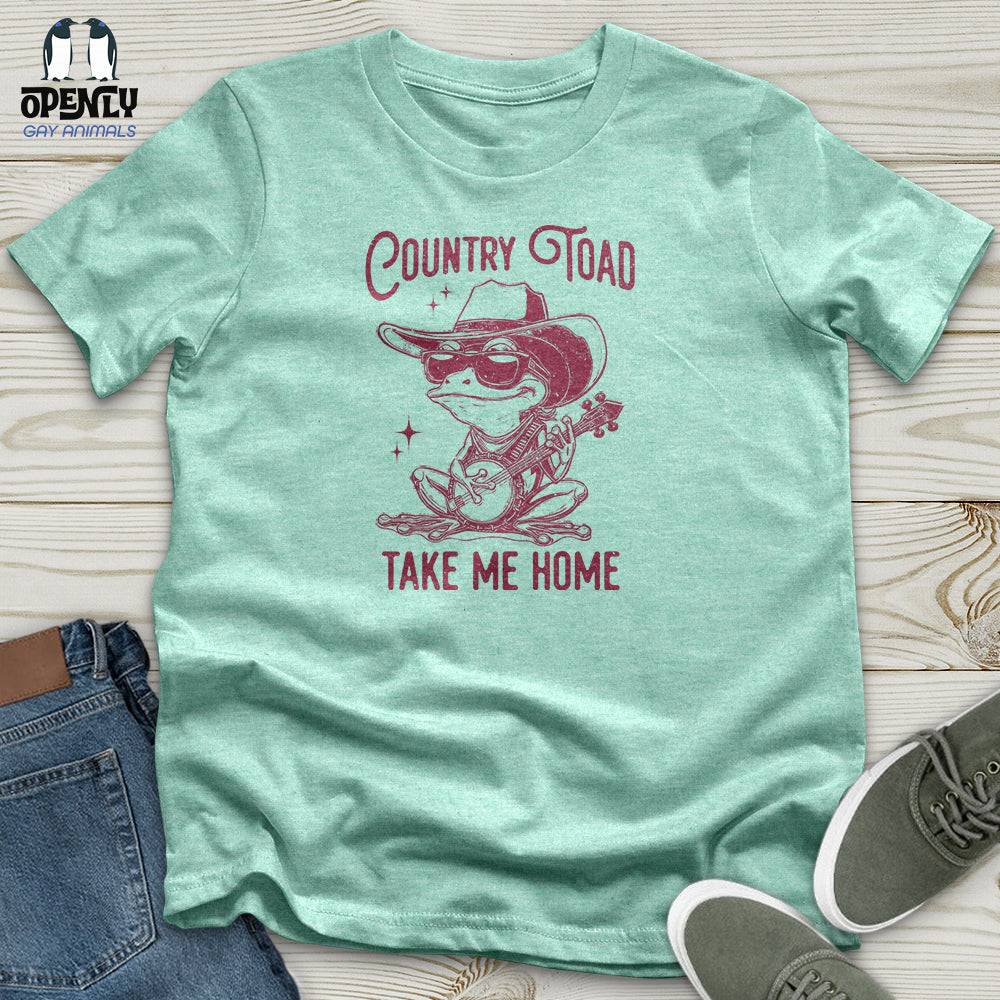 Country Toad Take Me Home Unisex T-Shirt