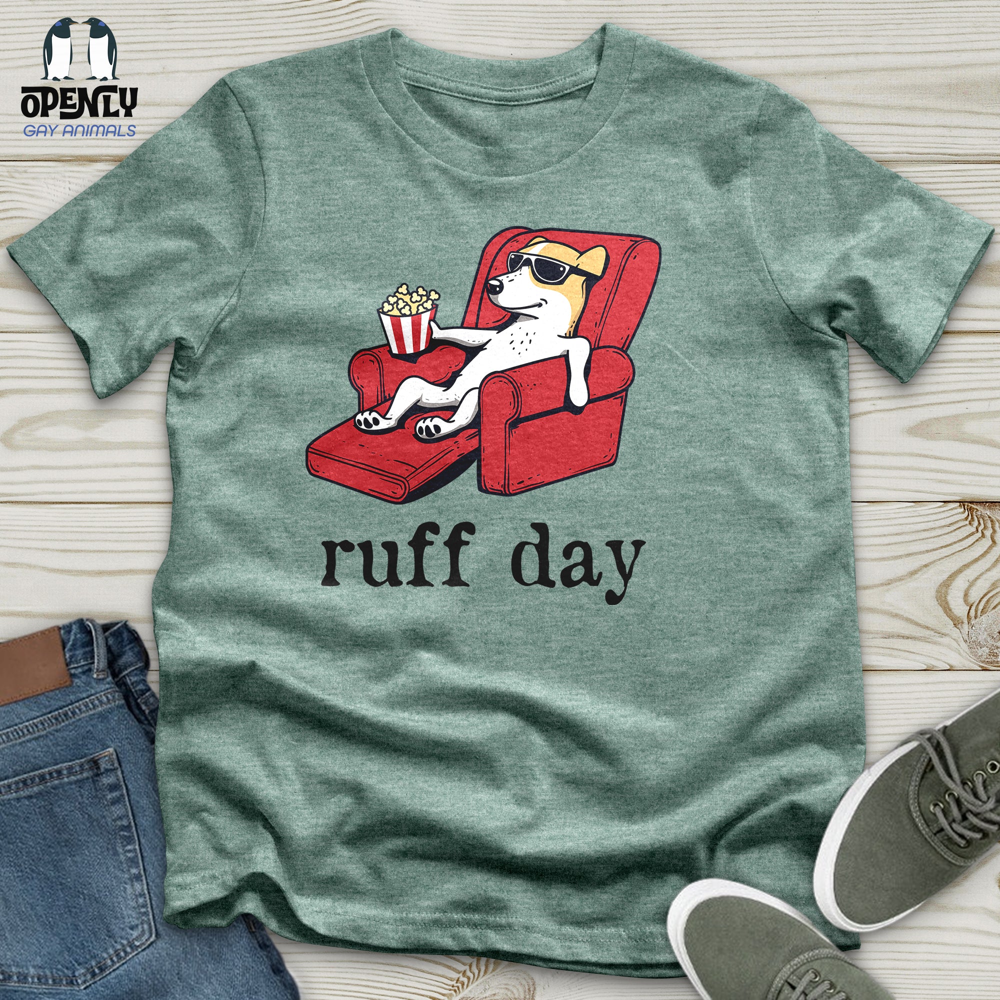 Ruff Day Unisex t-shirt