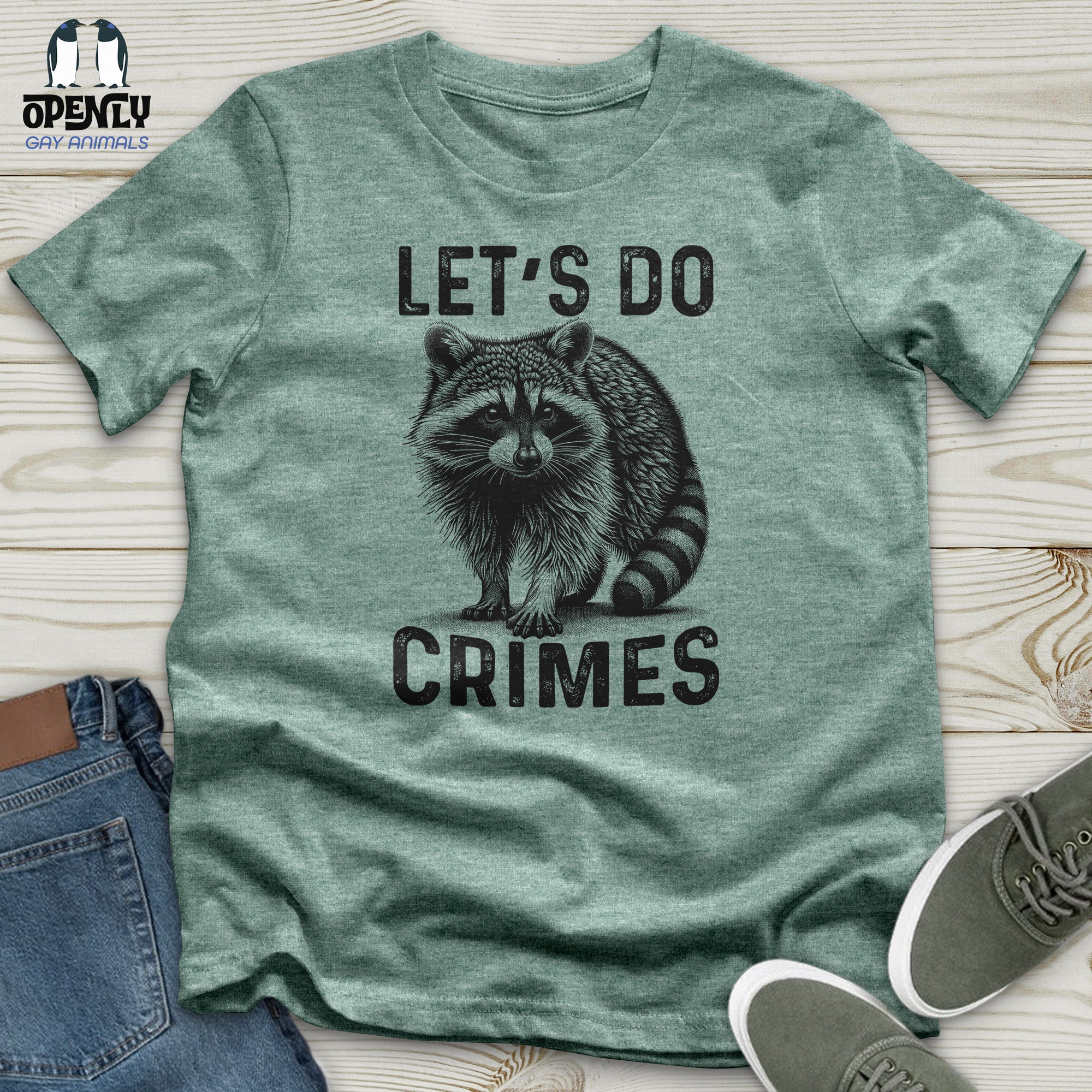 Let's Do Crimes Unisex t-shirt