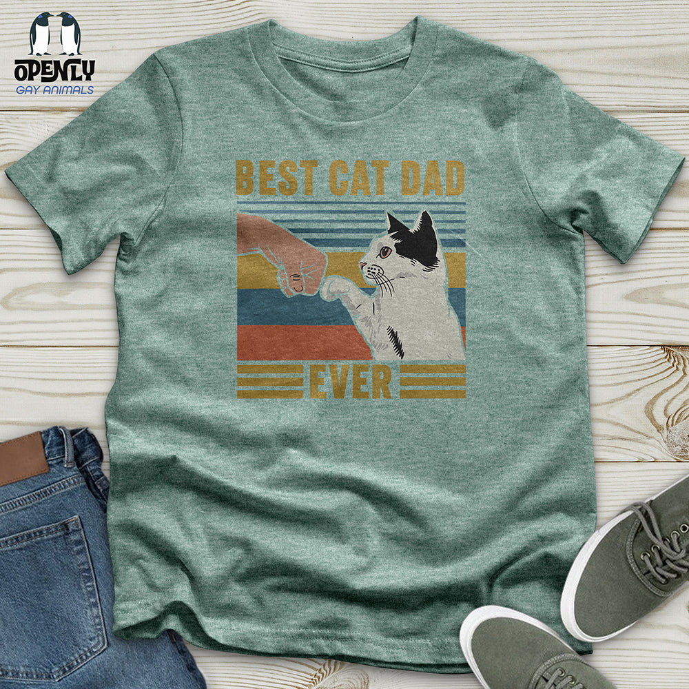 Best Cat Dad Ever Unisex t-shirt