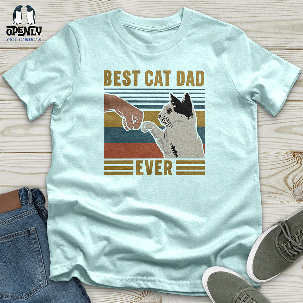 Best Cat Dad Ever Unisex t-shirt