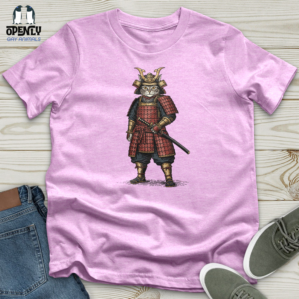 Cat Samurai Unisex T-Shirt