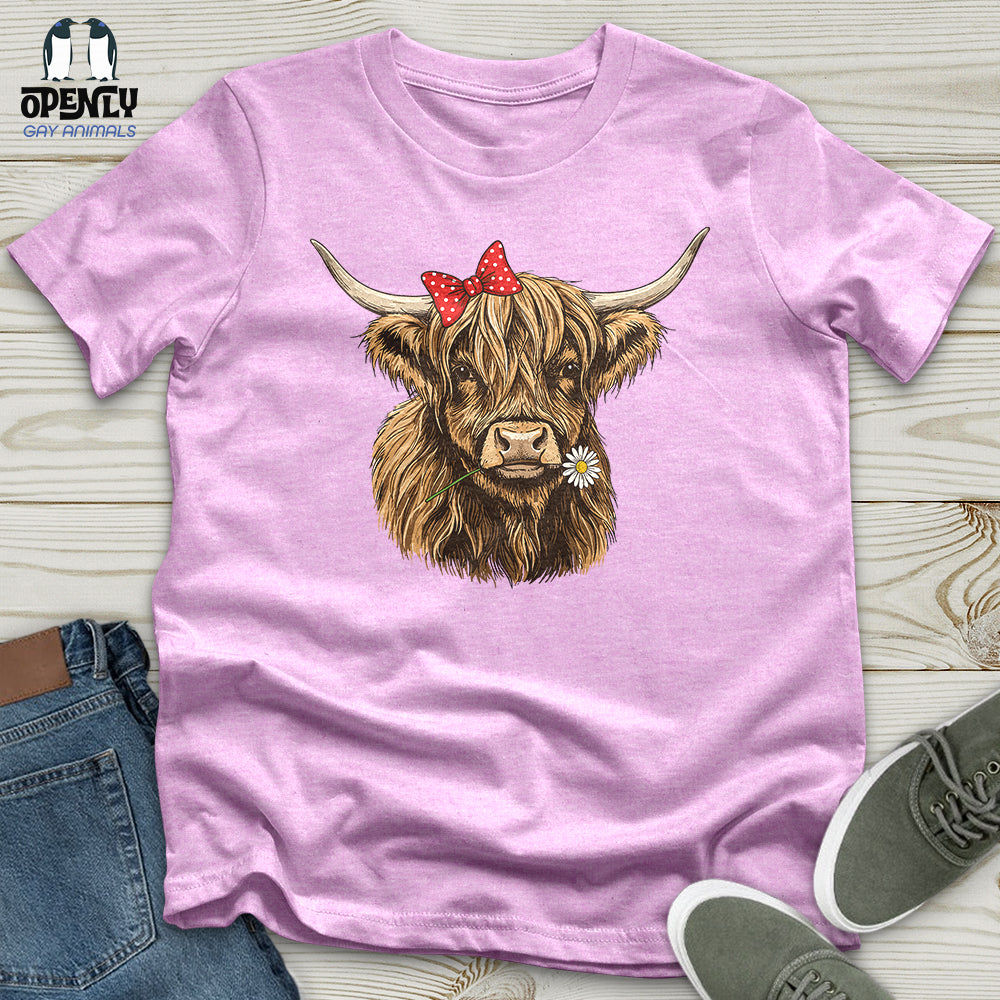 Fluffy Highlander Unisex T-Shirt