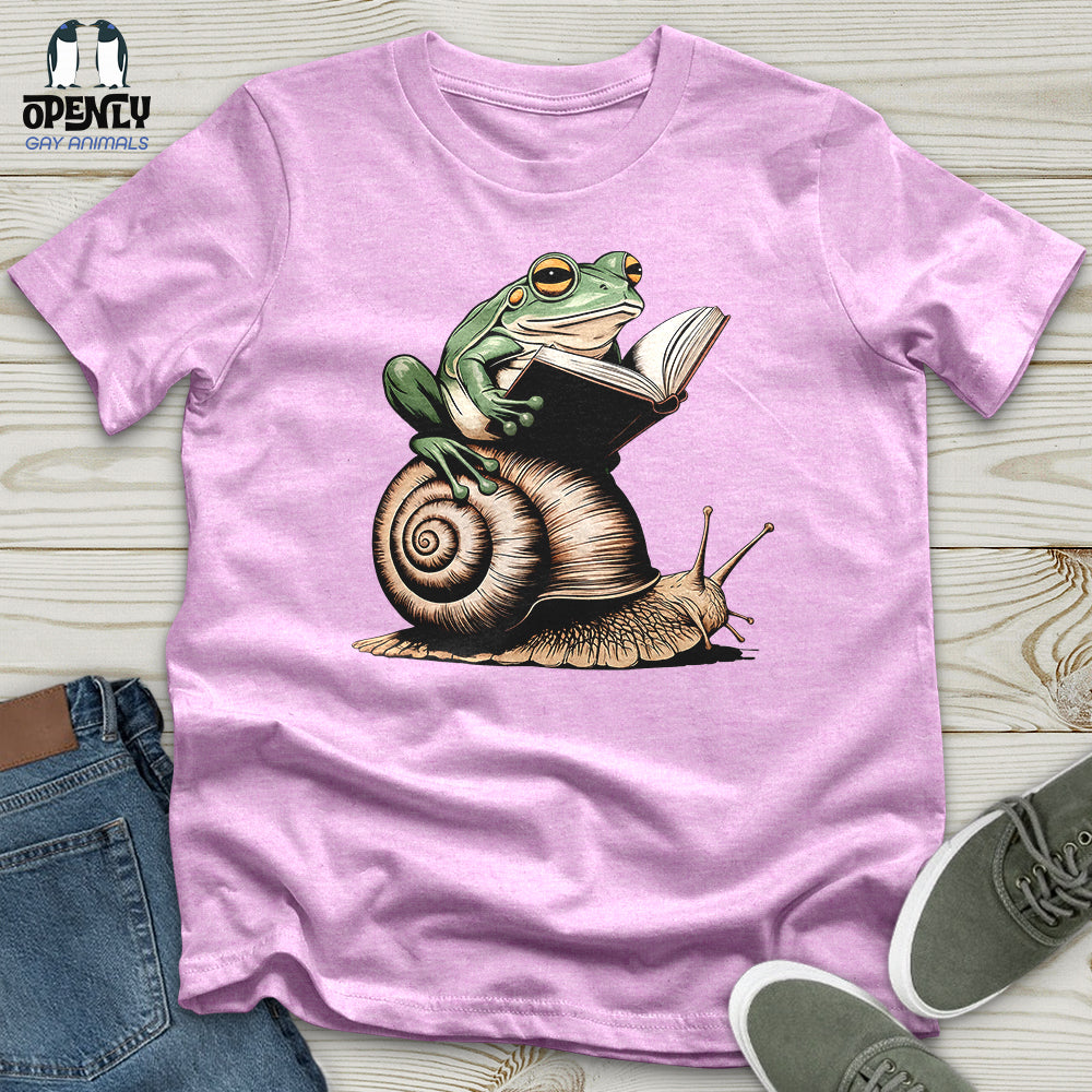 Frog Riding Sanil Unisex t-shirt