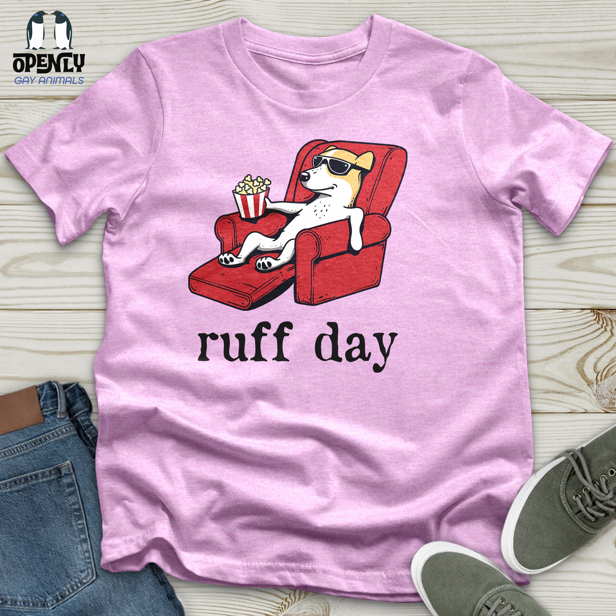 Ruff Day Unisex t-shirt