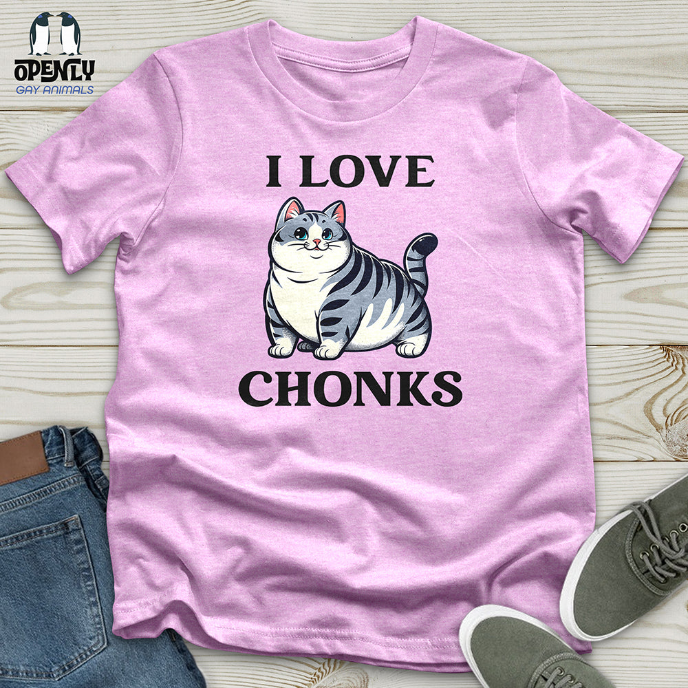 I Love Chonks Unisex t-shirt