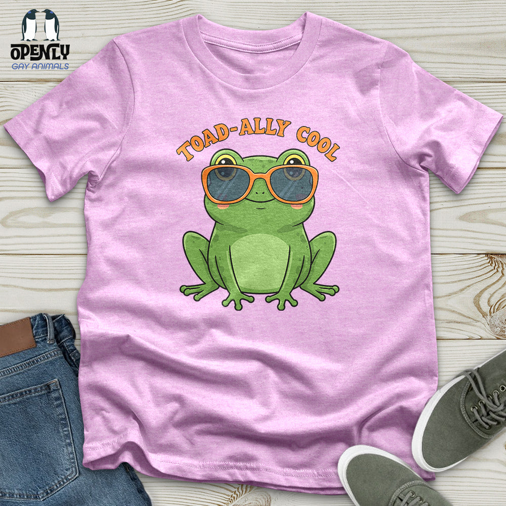 Toad-Ally Cool Unisex t-shirt