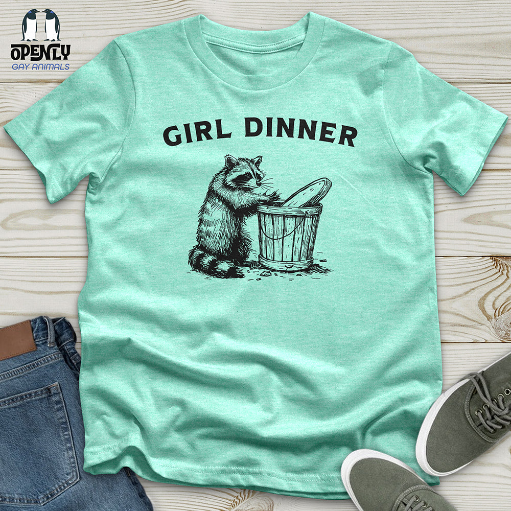 Girl Dinner Unisex t-shirt