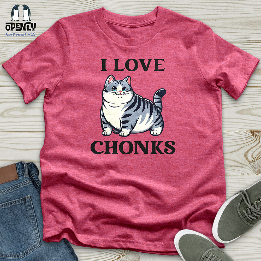 I Love Chonks Unisex t-shirt