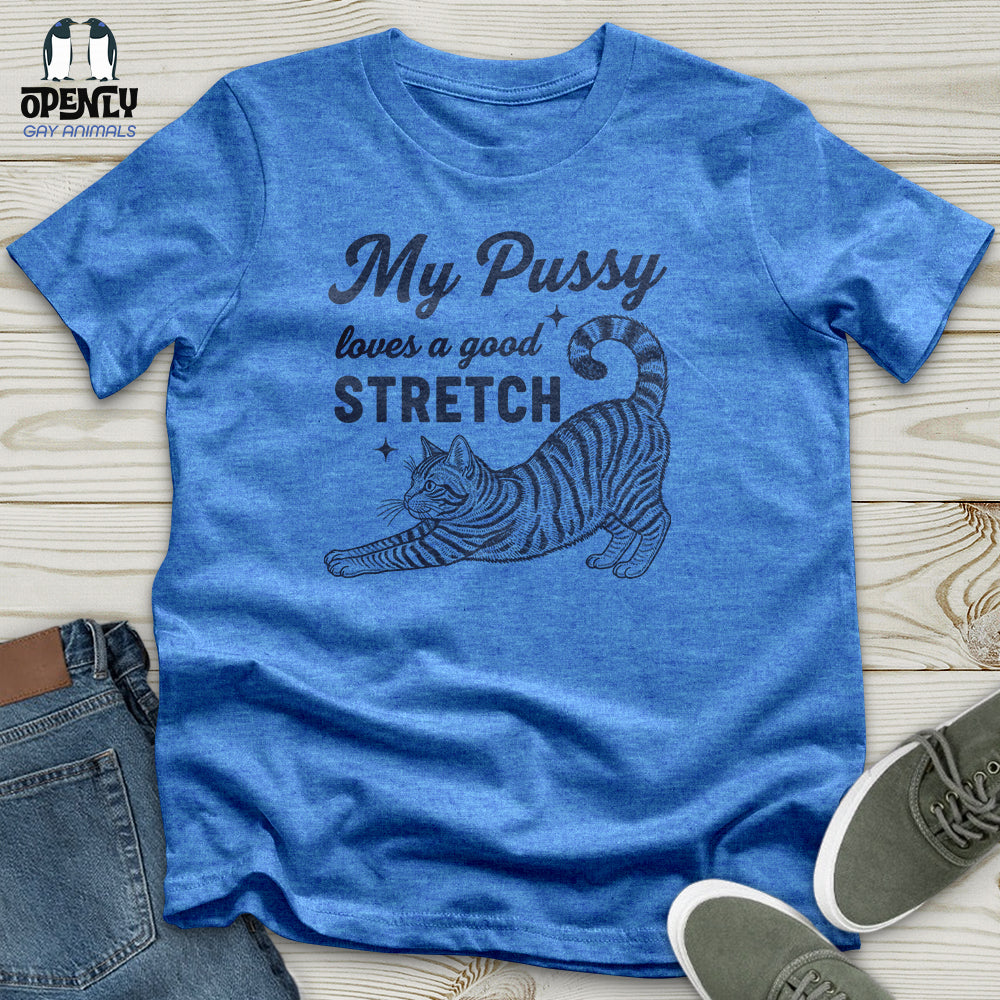 My Pussy Loves a Good Stretch Unisex T-Shirt