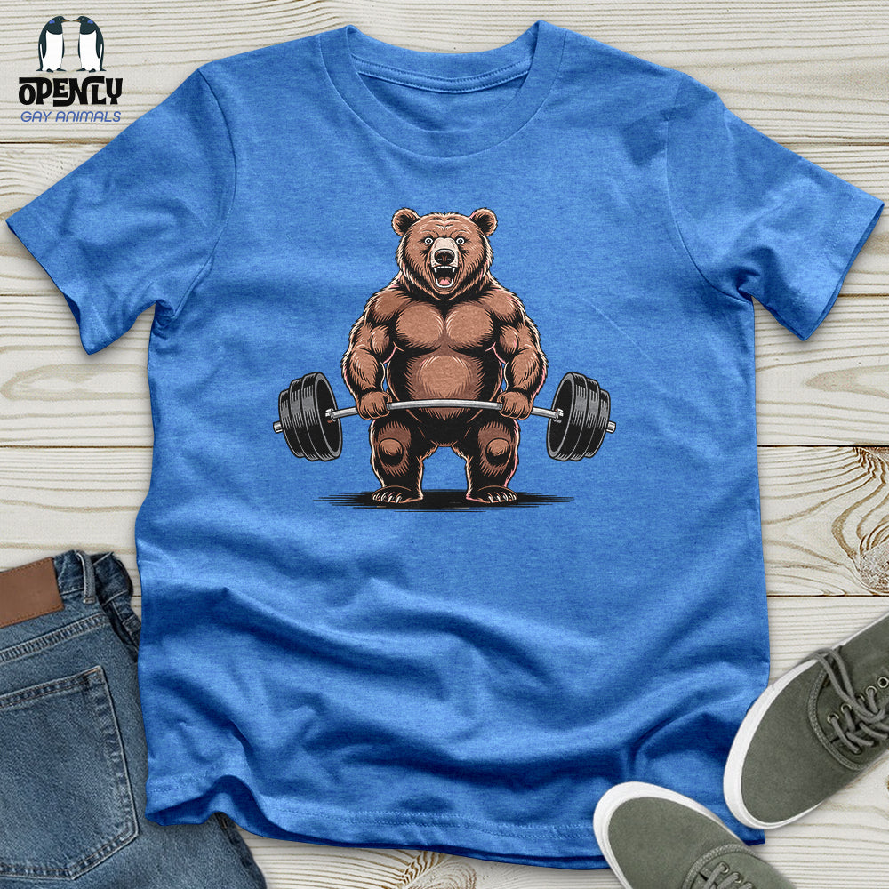 Bear Dumbbelling Unisex T-Shirt