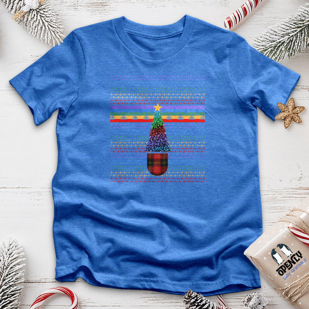Colorful Christmas Tree Unisex T-Shirt