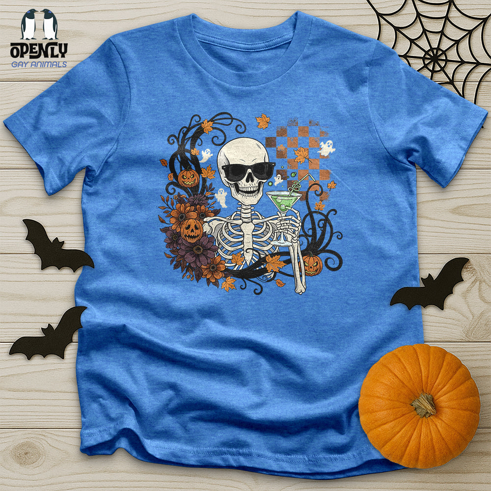 Skeleton Drink Wine Unisex T-Shirt