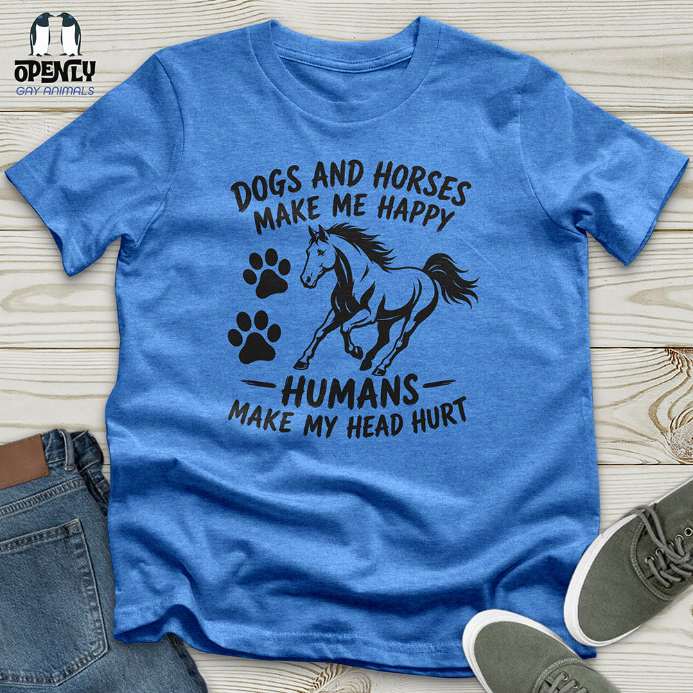 Humans Make My Head Hurt Unisex T-Shirt