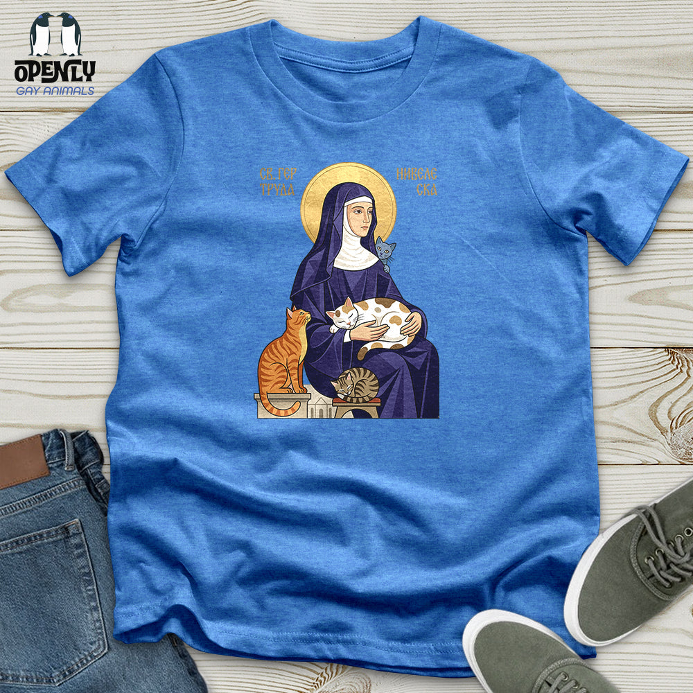 Saint Gertrude of Nivelles Unisex T-Shirt