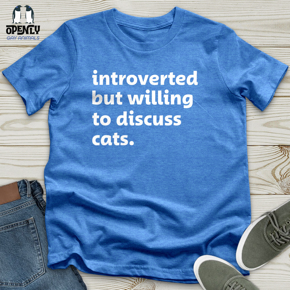 Introverted - White Unisex T-Shirt