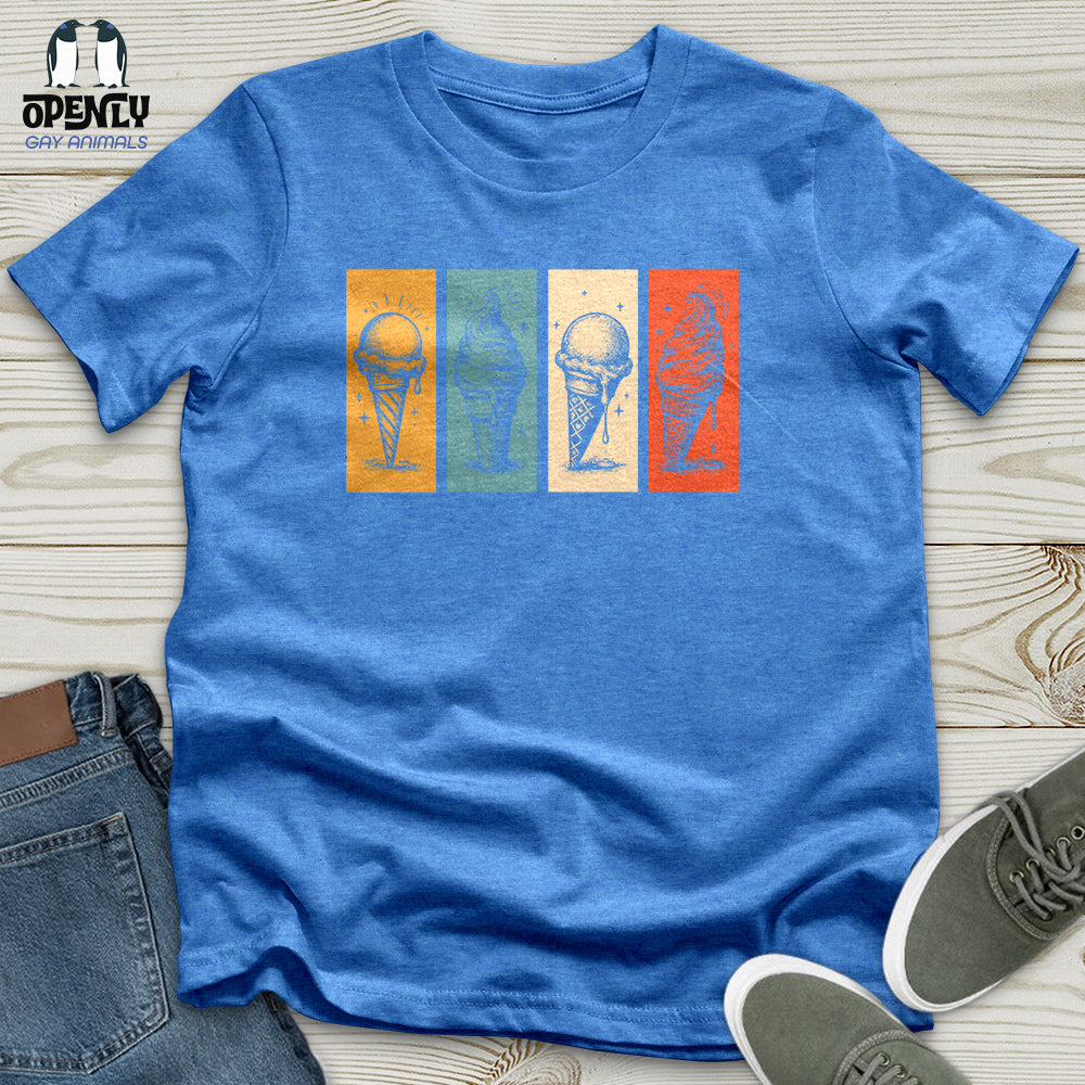 Stained Glass Ice-Cream Unisex T-Shirt