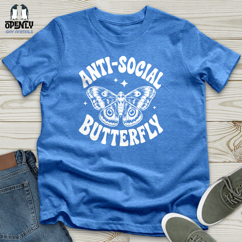 Anti-Social Butterfly Unisex T-Shirt