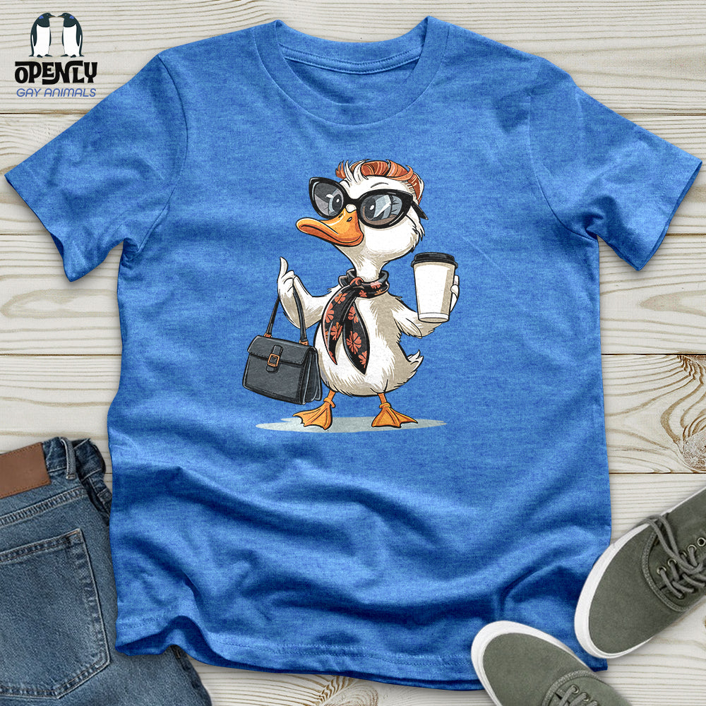 Fashionable Duck Unisex T-Shirt