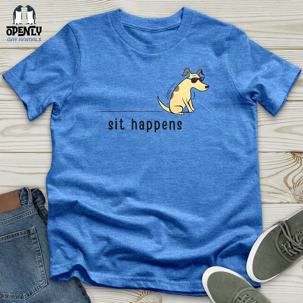 Sit Happens Unisex t-shirt