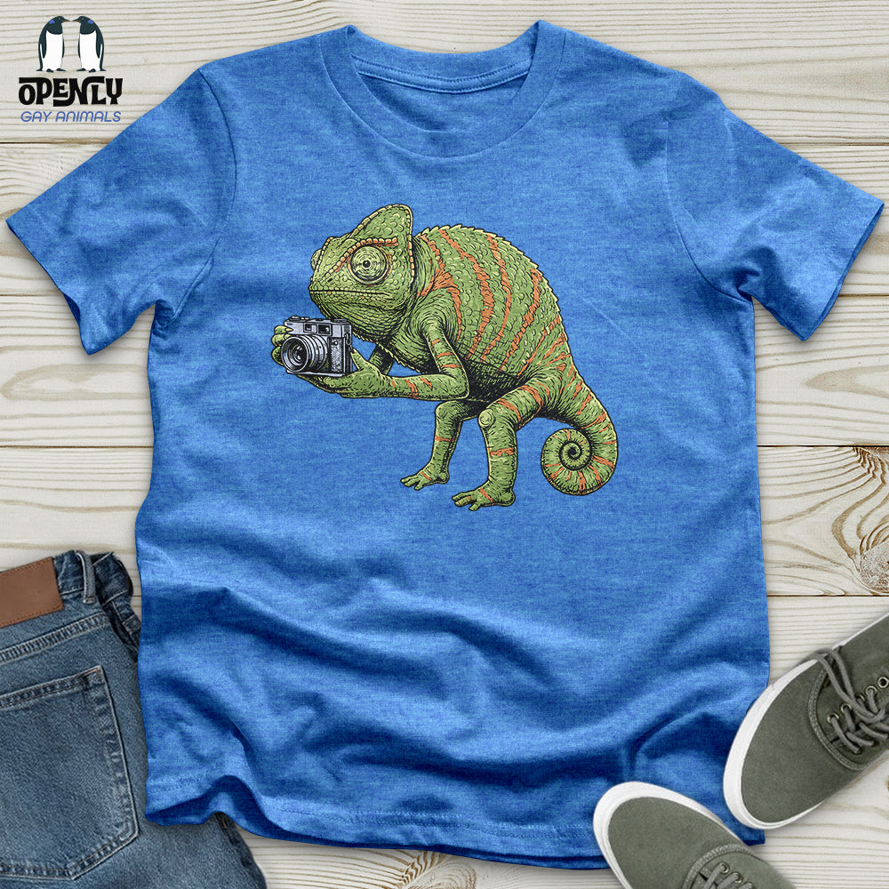 Chameleon Photographer Unisex T-Shirt