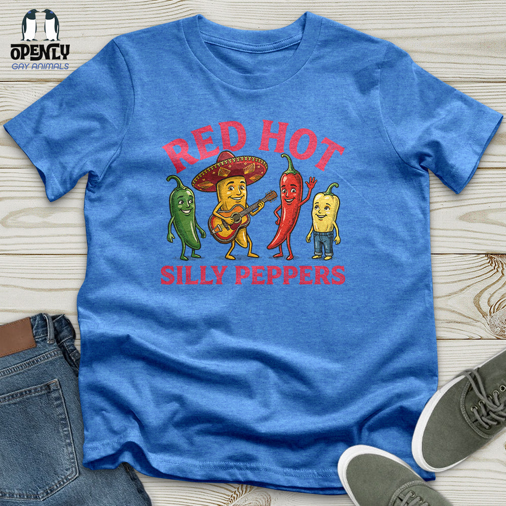 Red Hot Silly Peppers Unisex T-Shirt