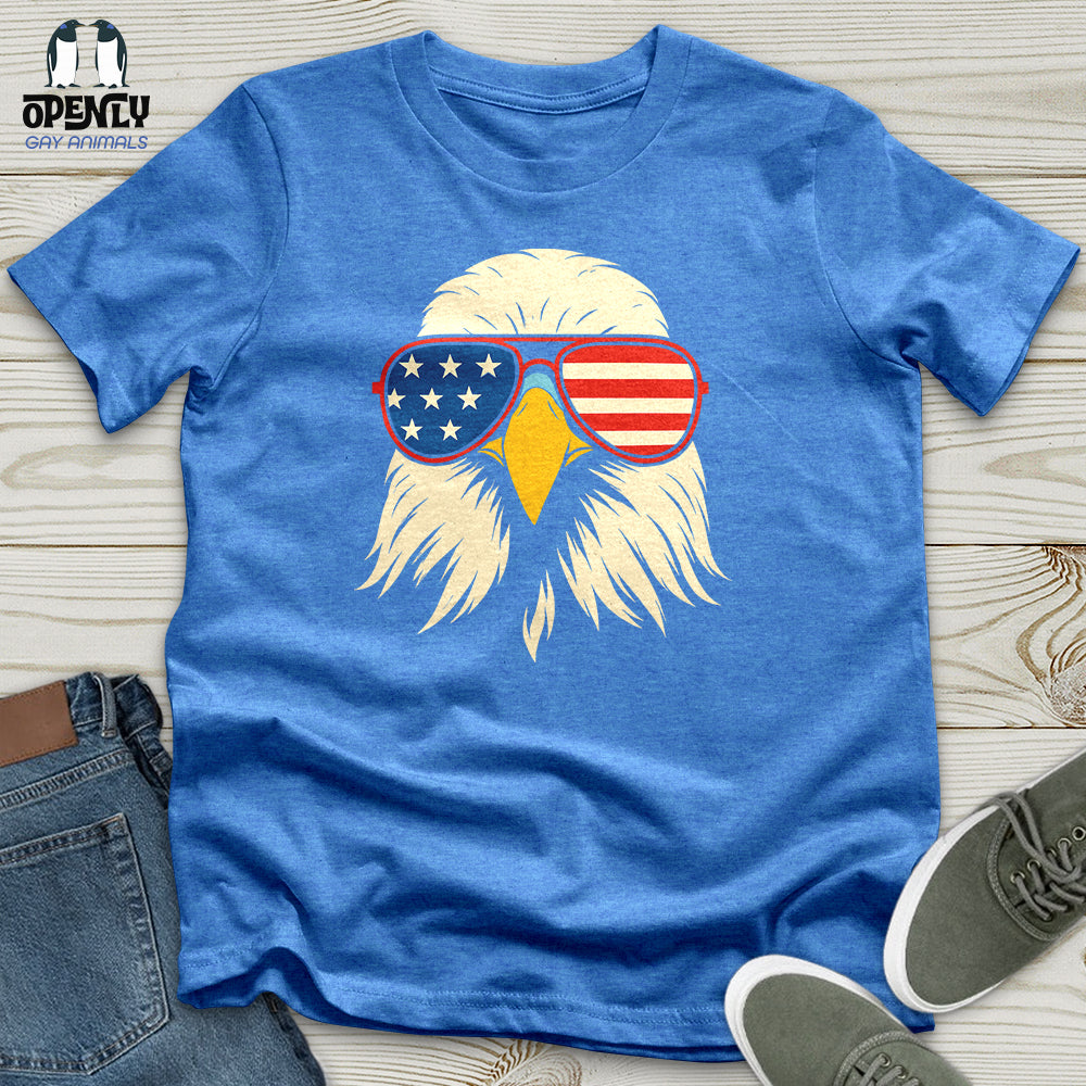 Magnetic American Flag Freedom Eagle USA Unisex T-Shirt