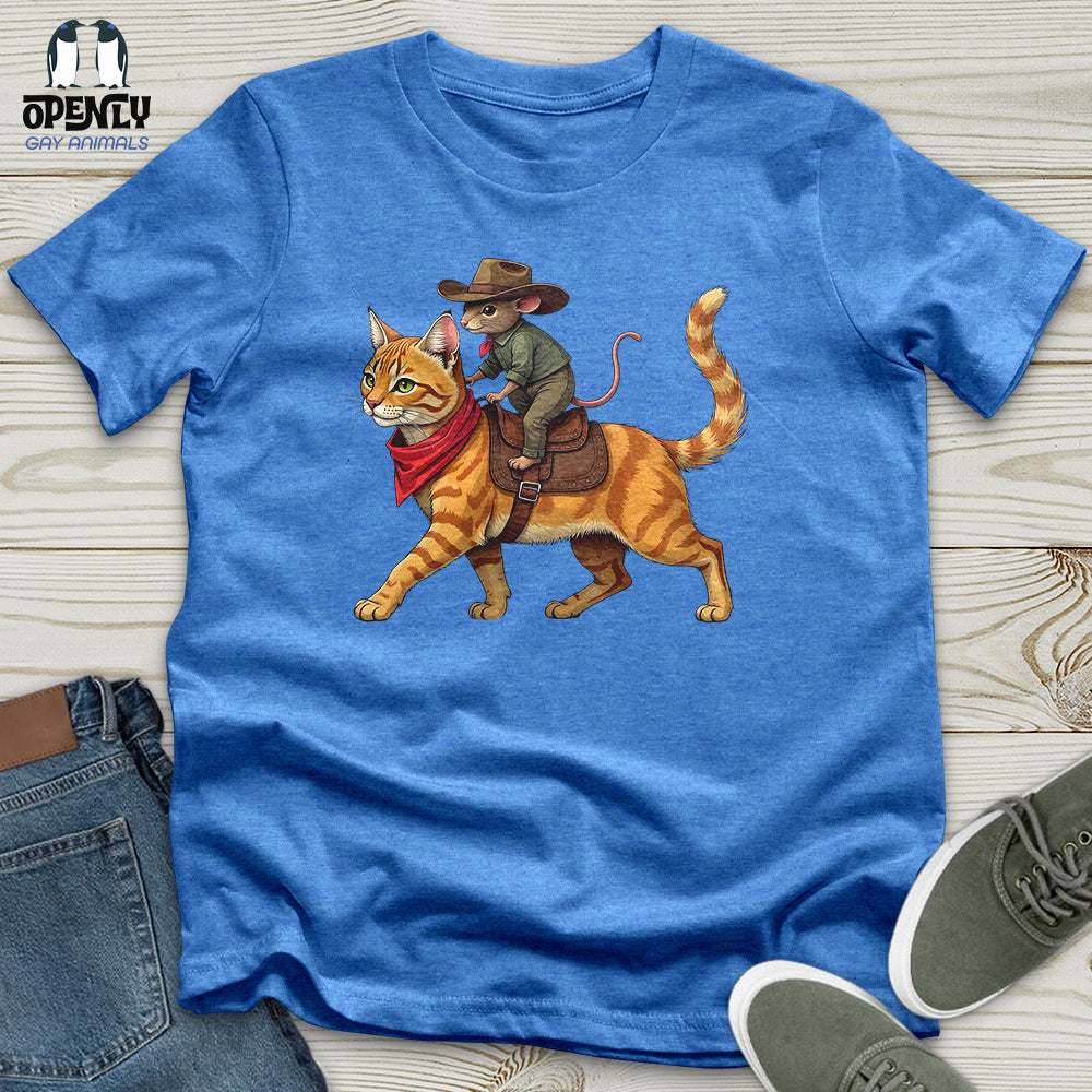 Sheriff Whiskers & the Saddle Mouse Unisex T-Shirt
