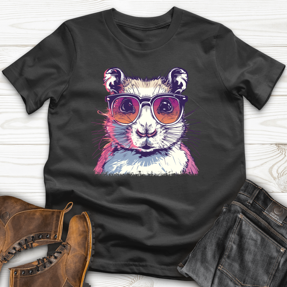 Hipster Ferret Shades Softstyle Tee