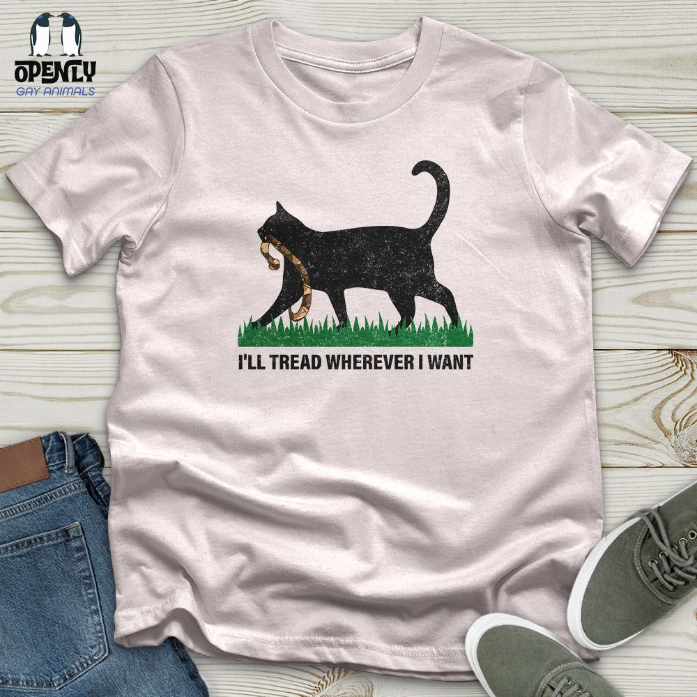 I'll Tread Wherever I Want Softstyle Tee