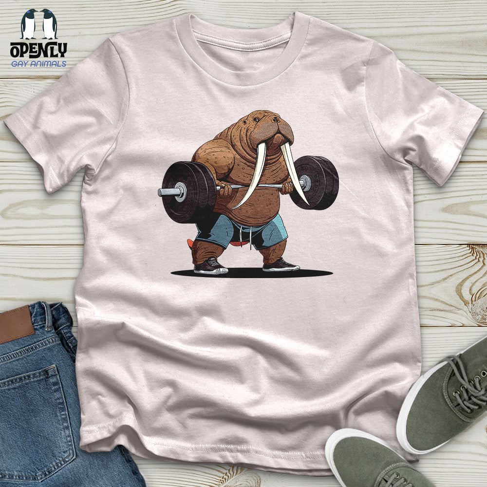 Walrus Weightlifting Champion Softstyle Tee