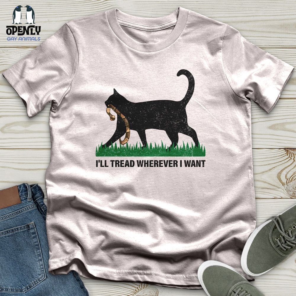I'll Tread Wherever I Want Softstyle Tee