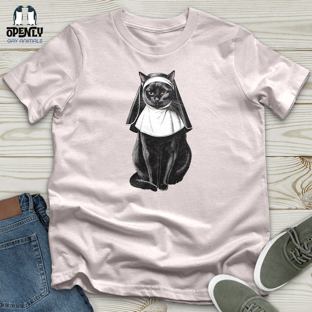 Nun Cat Softstyle Tee