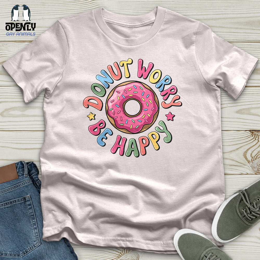 Donut Worry Be Happy Softstyle Tee