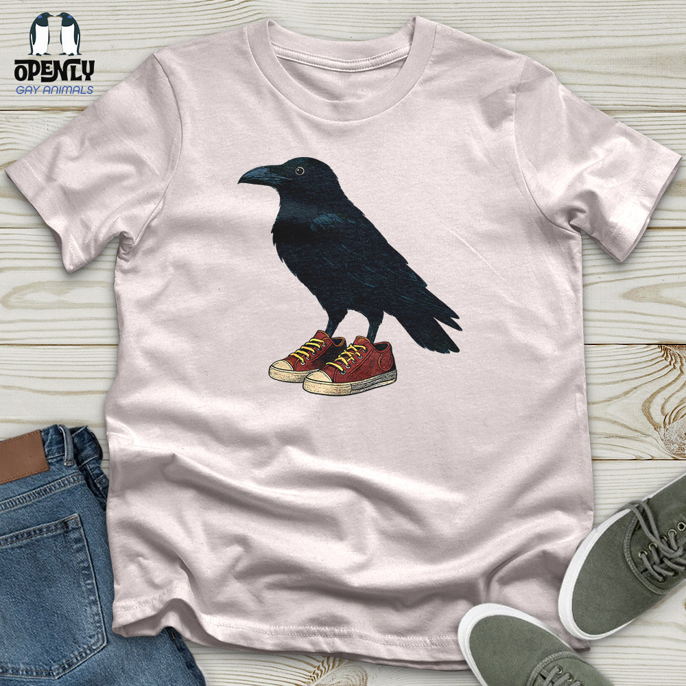 Raven Wearing Sneakers Softstyle Tee