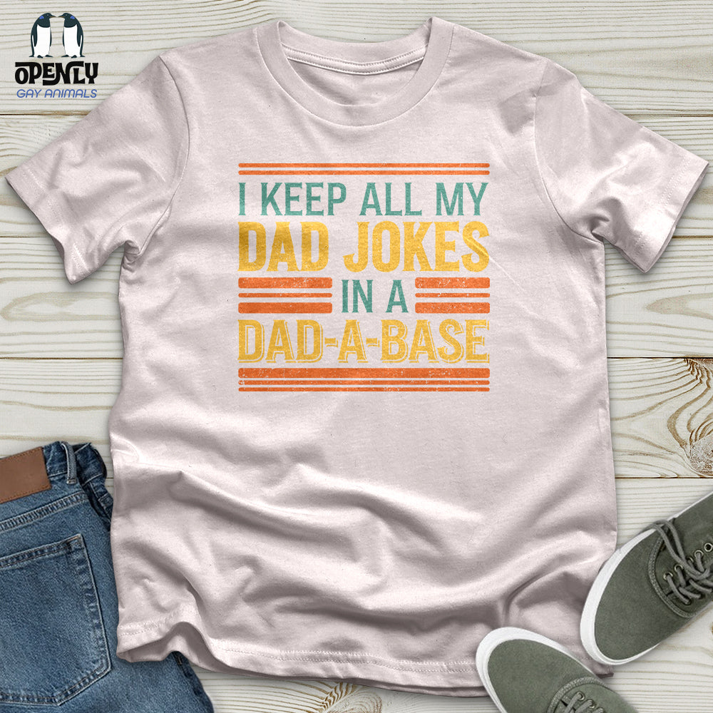 I Keep All My Dad Jokes Softstyle Tee