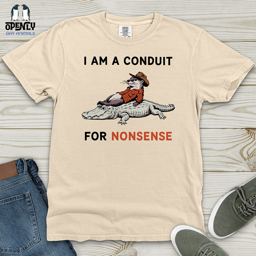 Cowboy Capybara on Alligator Heavy Cotton Comfort Colors Tee
