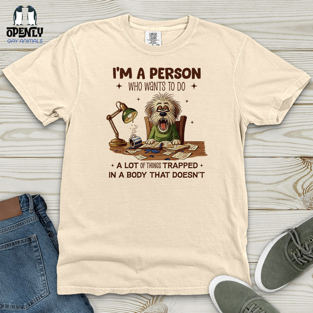 I'm a Person Heavy Cotton Comfort Colors Tee