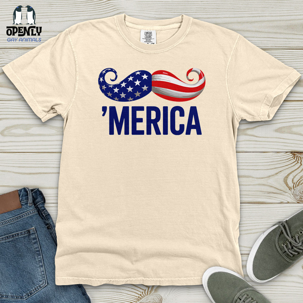 Merica 03 Heavy Cotton Comfort Colors Tee